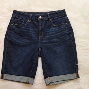 Time And True Denim Bermuda Cuffed Shorts Size 10